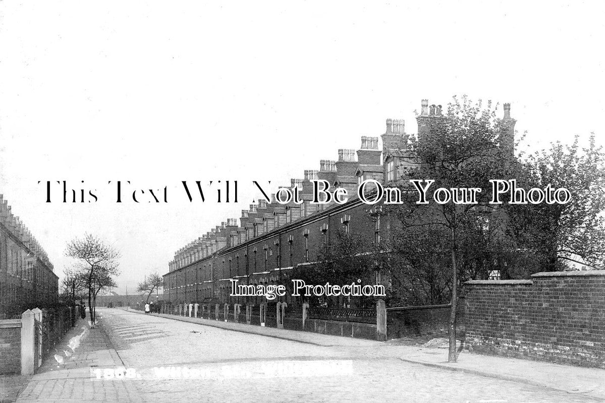 LA 7203 - Wilton Street, Whitefield, Lancashire c1913