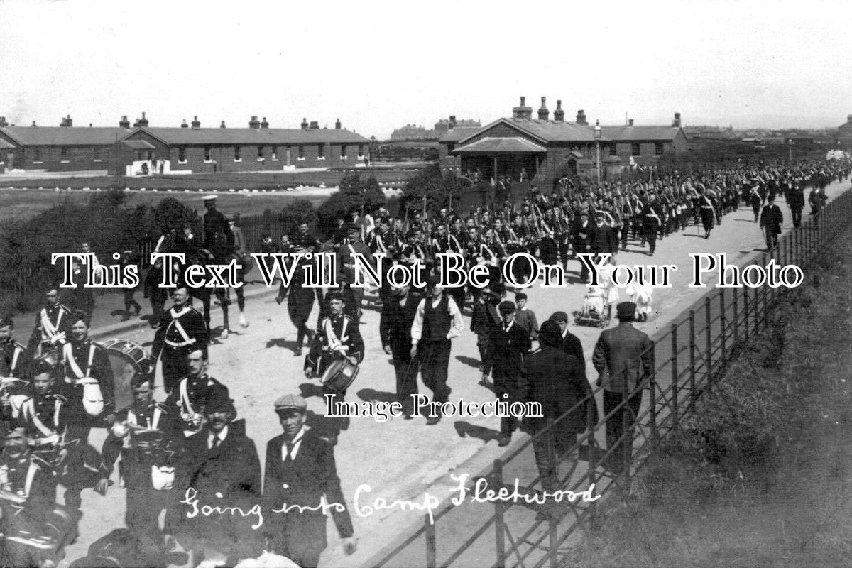 LA 7215 - Going Into Camp, Fleetwood, Lancashire