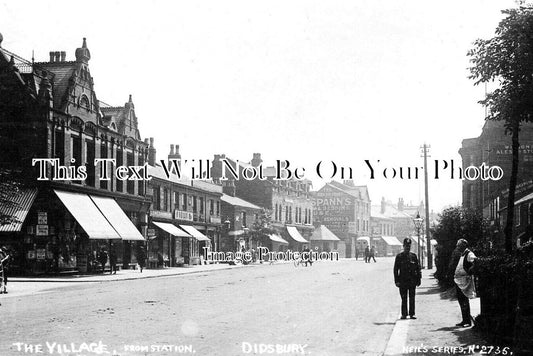 LA 7235 - Didsbury From The Railway Station, Lancashire