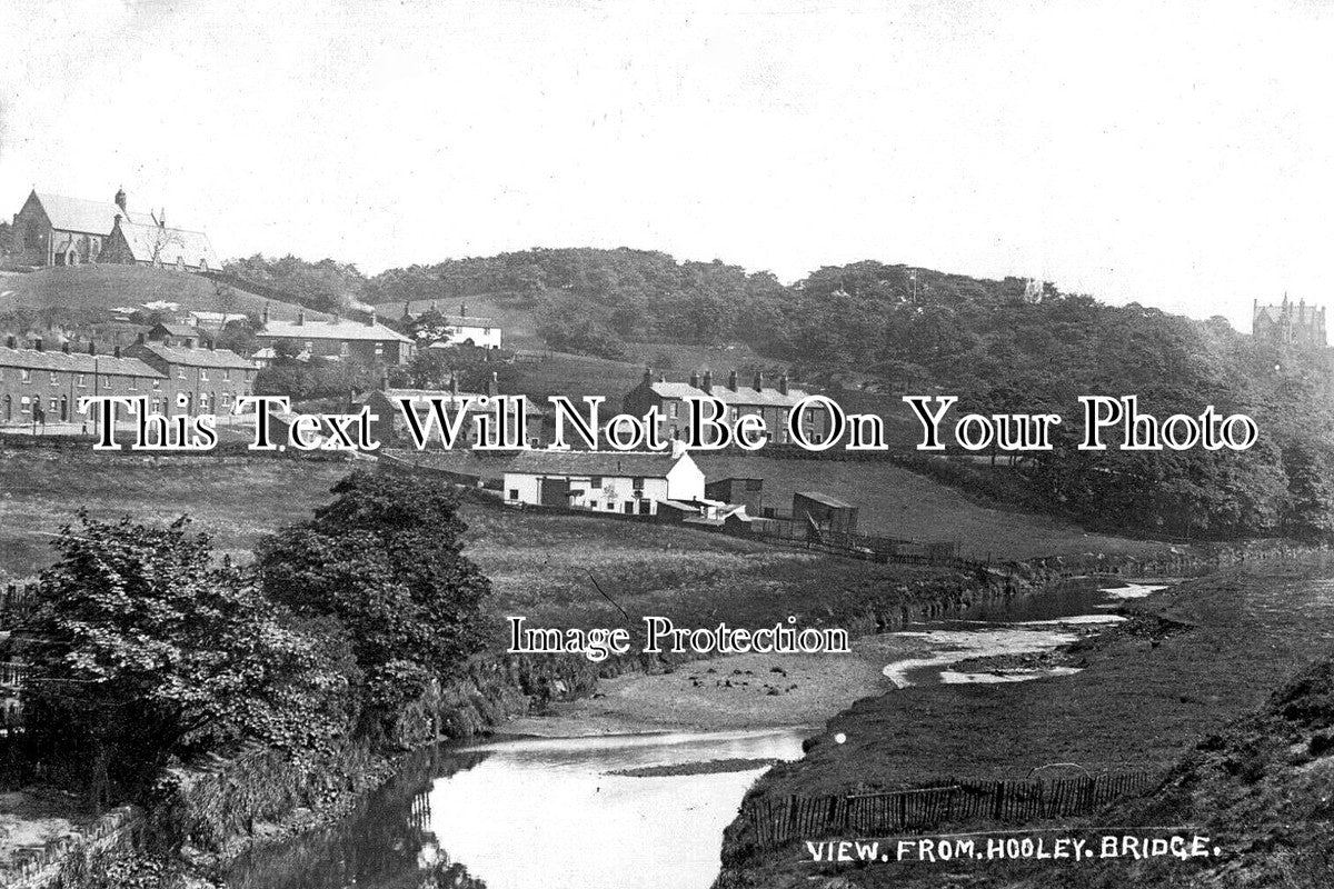 LA 7238 - View From Hooley Bridge, Heywood, Lancashire