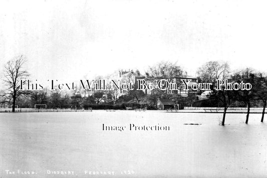 LA 7243 - The Flood At Didsbury, Lancashire 1920