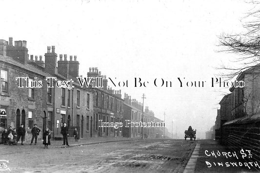 LA 7254 - Church Street, Ainsworth, Bolton, Lancashire c1921