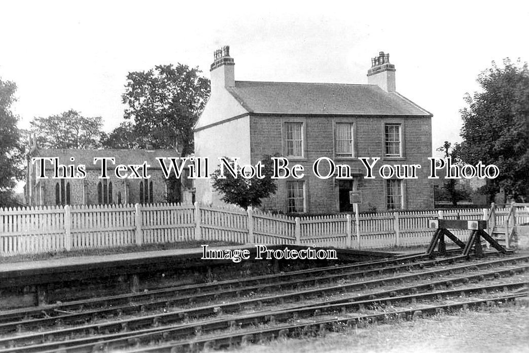 LA 7257 - Glasson Dock Railway Station, Lancaster, Lancashire