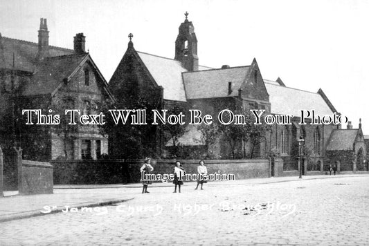 LA 7285 - St James Church, Higher Broughton, Lancashire