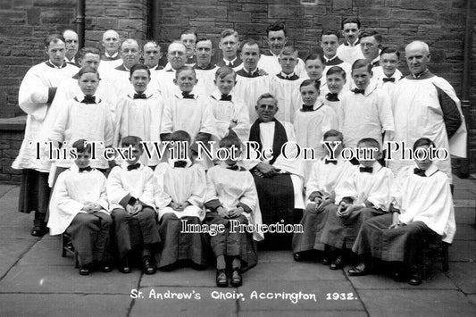 LA 7288 - St Andrews Choir, Accrington, Lancashire 1932