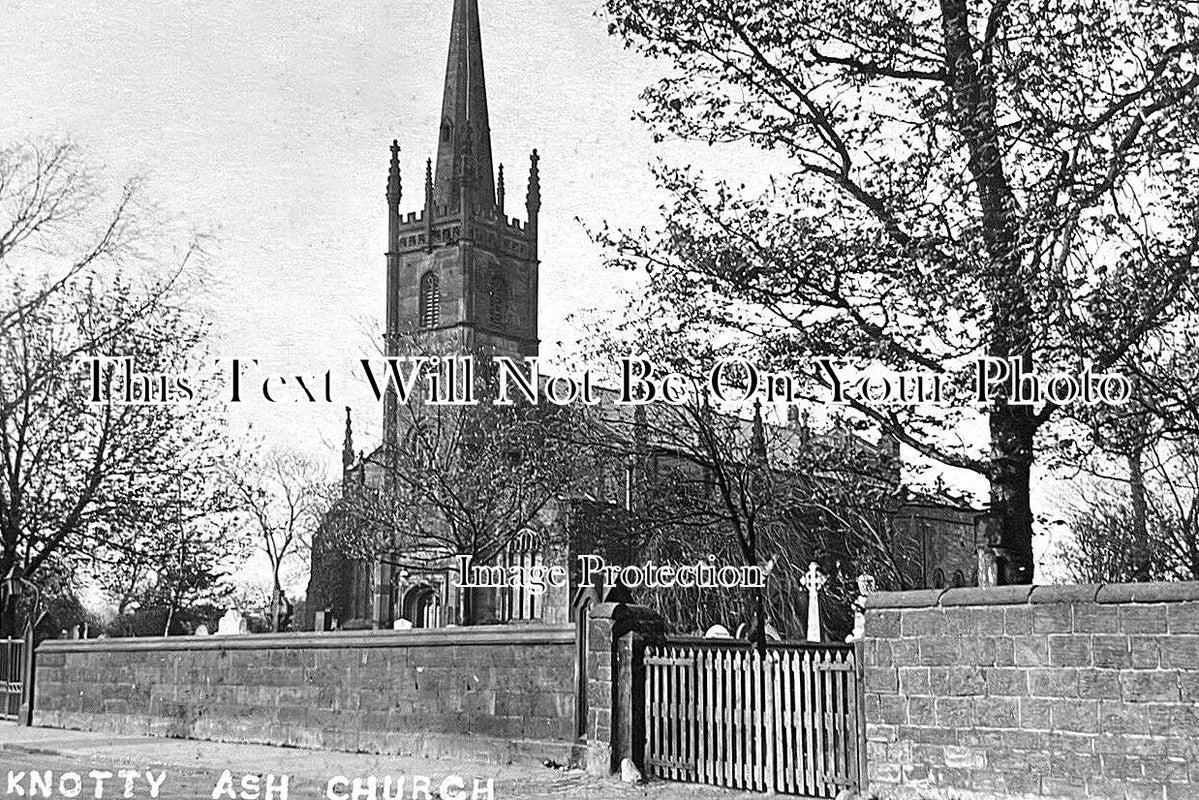 LA 7291 - Knotty Ash Church, Liverpool, Lancashire