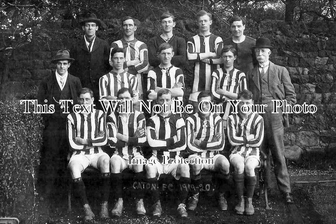 LA 7314 - Caton Football Club Team, Lancaster, Lancashire