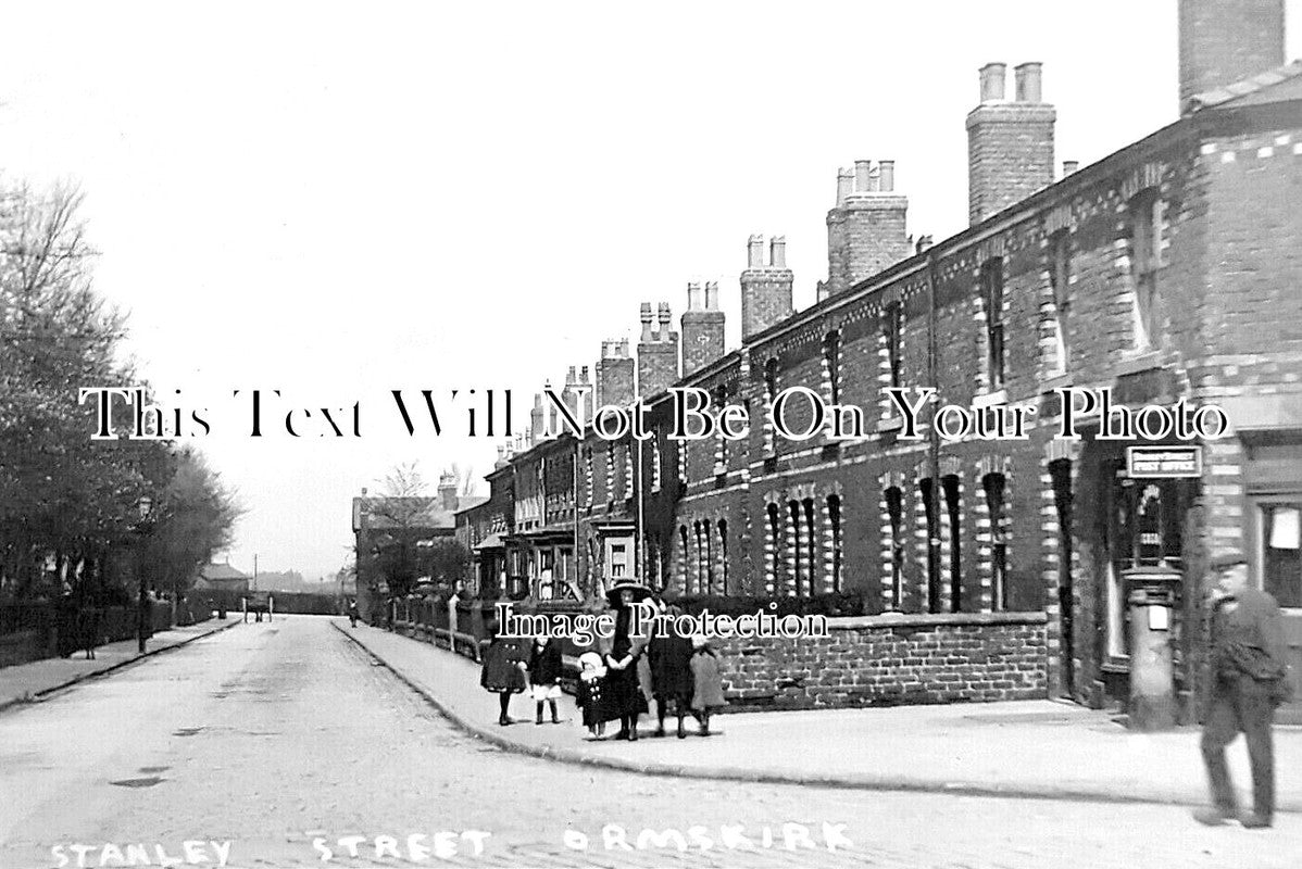 LA 7323 - Stanley Street, Ormskirk, Lancashire c1911