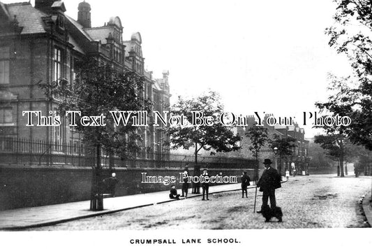 LA 7330 - Crumpsall Lane School, Manchester, Lancashire c1914