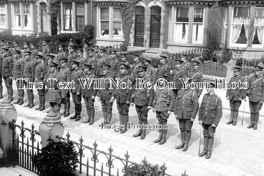 LA 7347 - Soldiers On Parade At Blackpool, Lancashire 1915 WW1