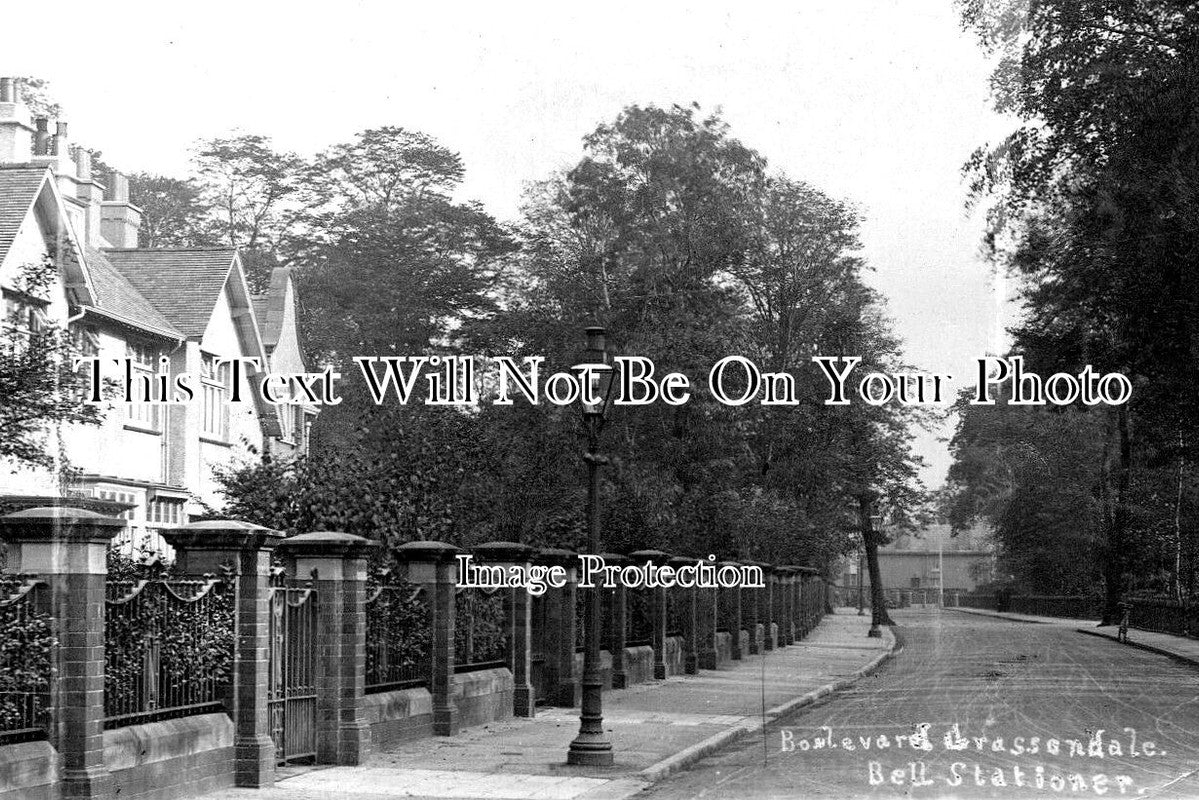 LA 7351 - Boulevard Grassendale, Lancashire c1918