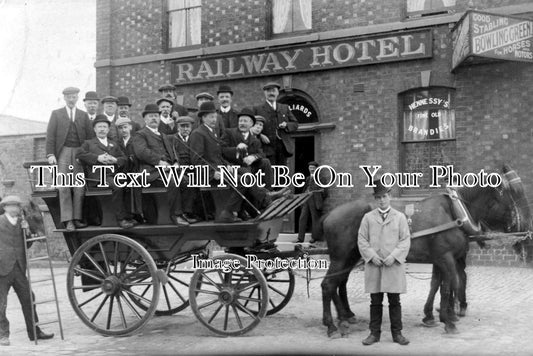 LA 744 - Coach & Horses, Railway Rotel, Ainsdale, Southport, Lancashire