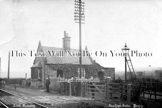 LA 754 - Lumb Lane Railway Level Crossing, Near Audenshaw, Lancashire