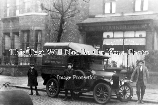 LA 757 - J Garner, Manor Farm Dairy, Old Trafford, Manchester, Lancashire