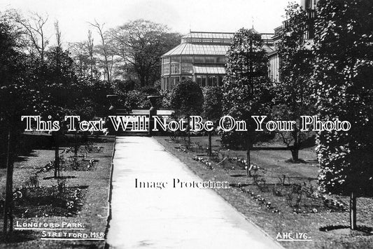 LA 759 - Hall & Conservatory, Longford Park, Stretford, Manchester, Lancashire c1930