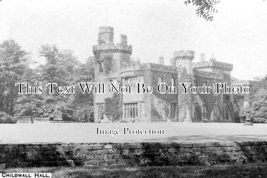 LA 773 - Childwall Hall, Liverpool, Lancashire c1908