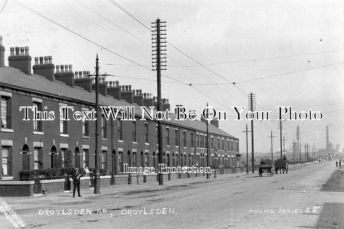 LA 800 - Droylsden Road, Droylsden, Lancashire c1916