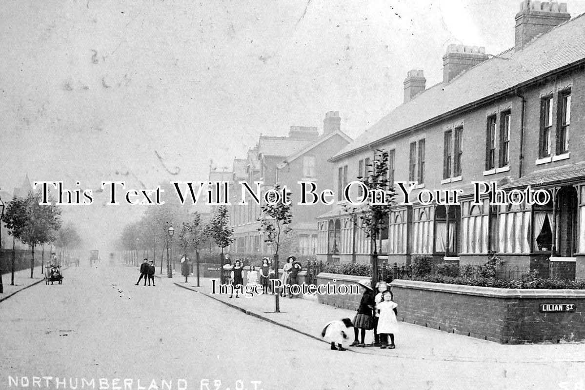 LA 805 - Northumberland Road, Old Trafford, Manchester, Lancashire c1909