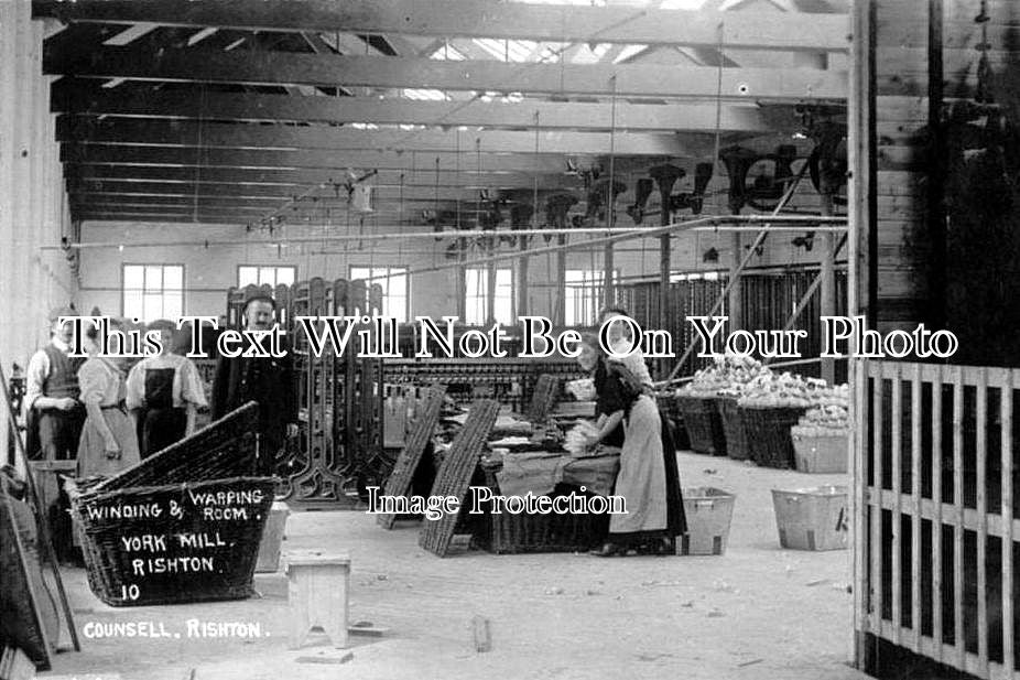 LA 84 - Winding & Washing Room, York Mill, Rishton, Lancashire