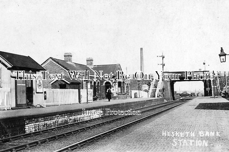 LA 842 - Hesketh Bank Railway Station, Lancashire