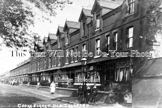 LA 858 - Cooke Street, Old Trafford, Manchester, Lancashire c1909