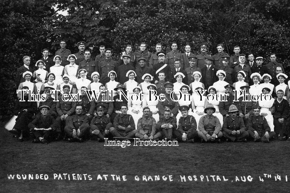 LA 864 - Wounded Patients, St John VAD Grange Hospital, Roe Lane, Sout ...