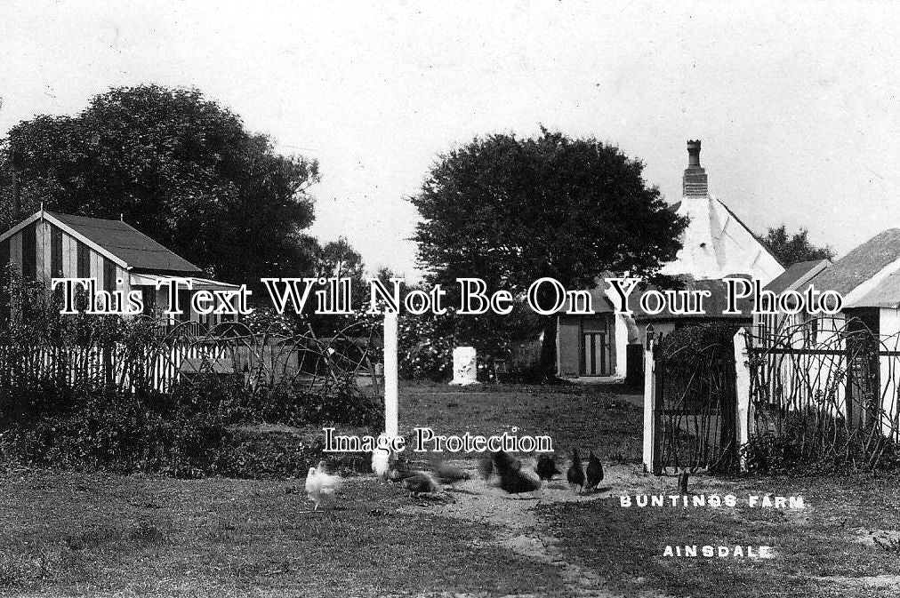 LA 868 - Buntings Farm, North Of Pinfold Lane, Ainsdale, Southport, Lancashire c1917