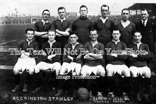 LA 87 - Accrington Stanley Football Team, Lancashire 1924-25