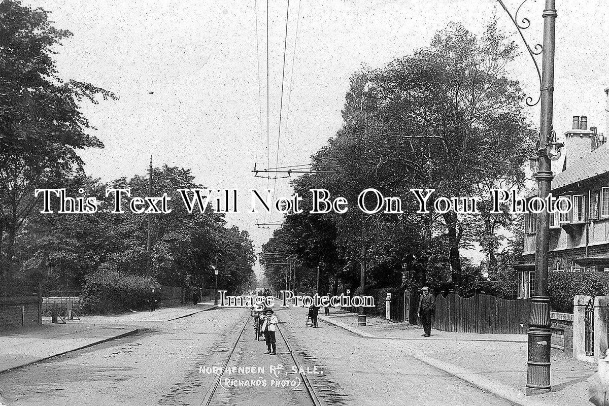 LA 875 - Northenden Road, Sale, Manchester, Lancashire c1916