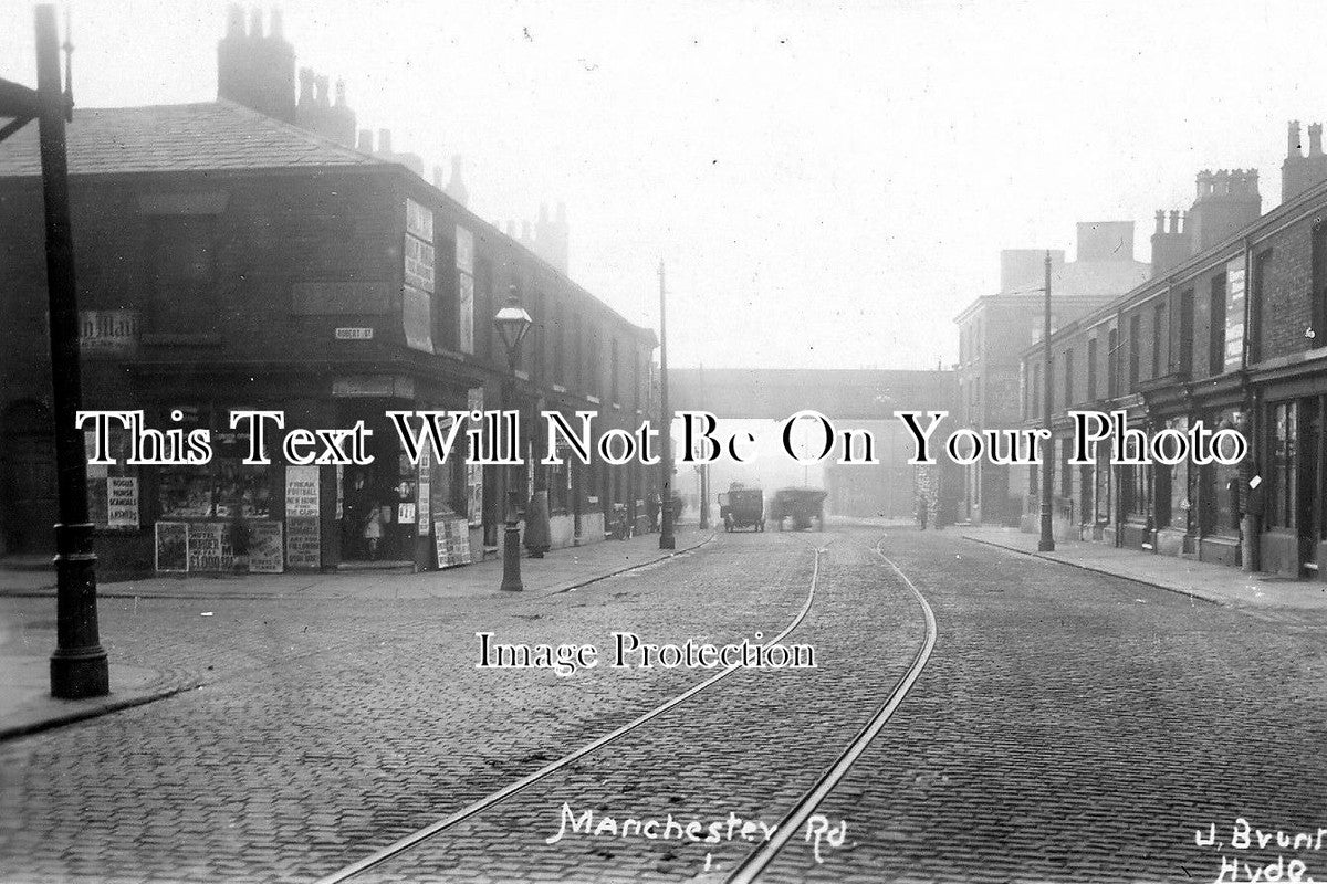 LA 877 - Corner Of Roberts Street & Manchester Road, Hyde, Lancashire