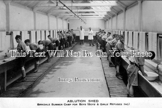 LA 878 - Ablution Shed, Birkdale Boys Summer Camp, Weld Road, Birkdale, Southport, Lancashire c1938