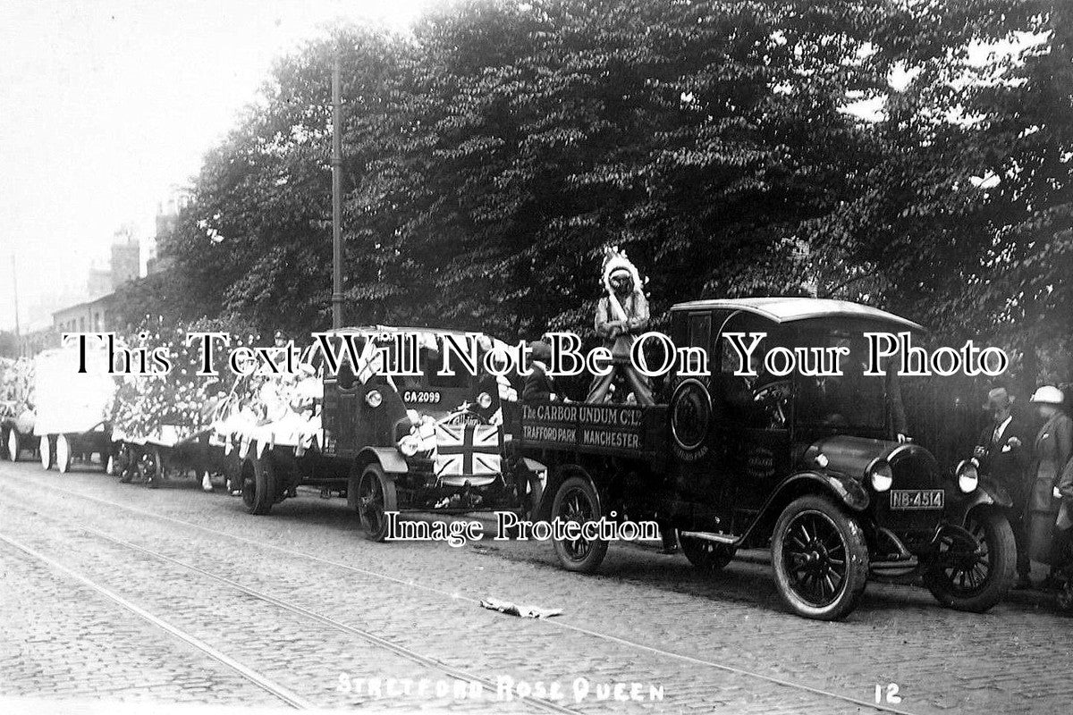 LA 887 - Rose Queen, Stretford, Manchester, Lancashire