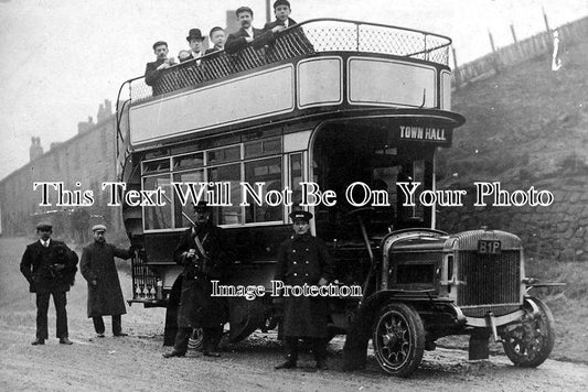 LA 890 - Town Hall Bus Tram Trollybus, Todmorden, Lancashire