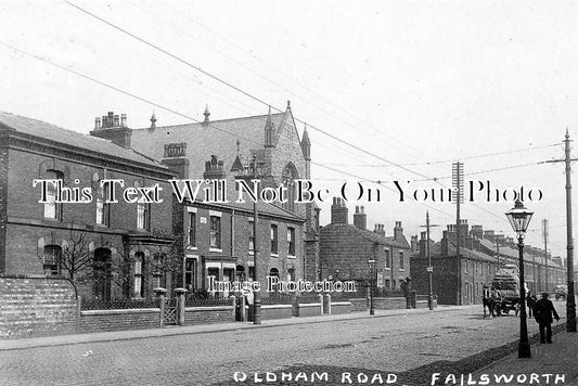 LA 921 - Oldham Road, Failsworth, Lancashire c1905