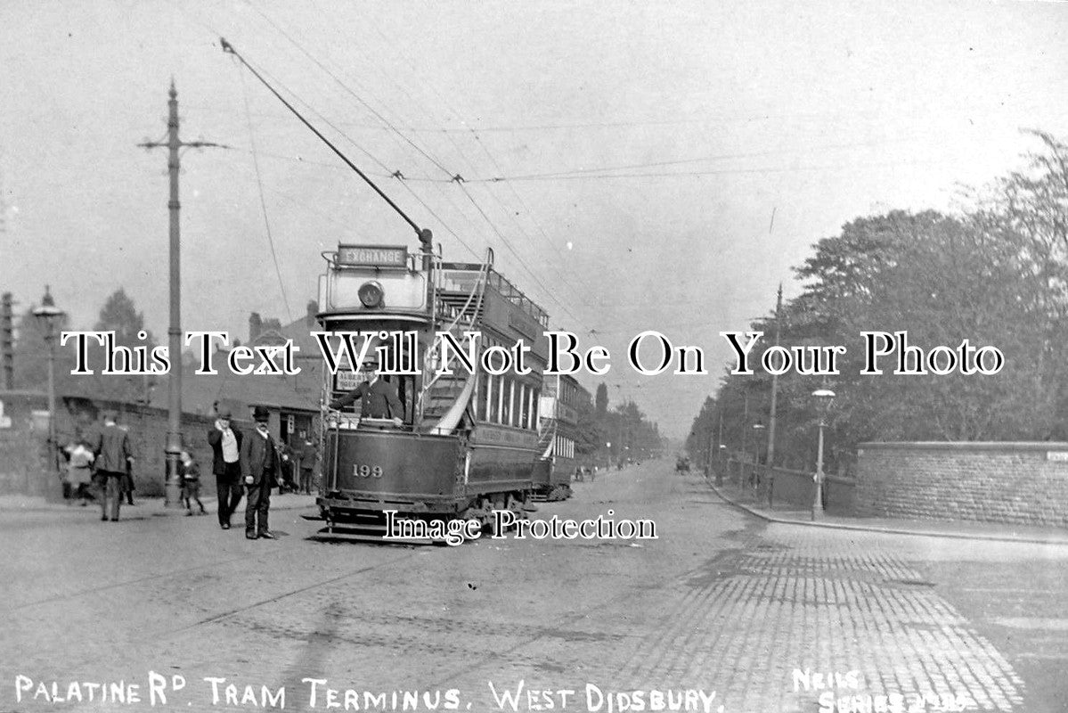 LA 937 - Palatine Road Tram Terminus, West Didsbury, Manchester, Lancashire