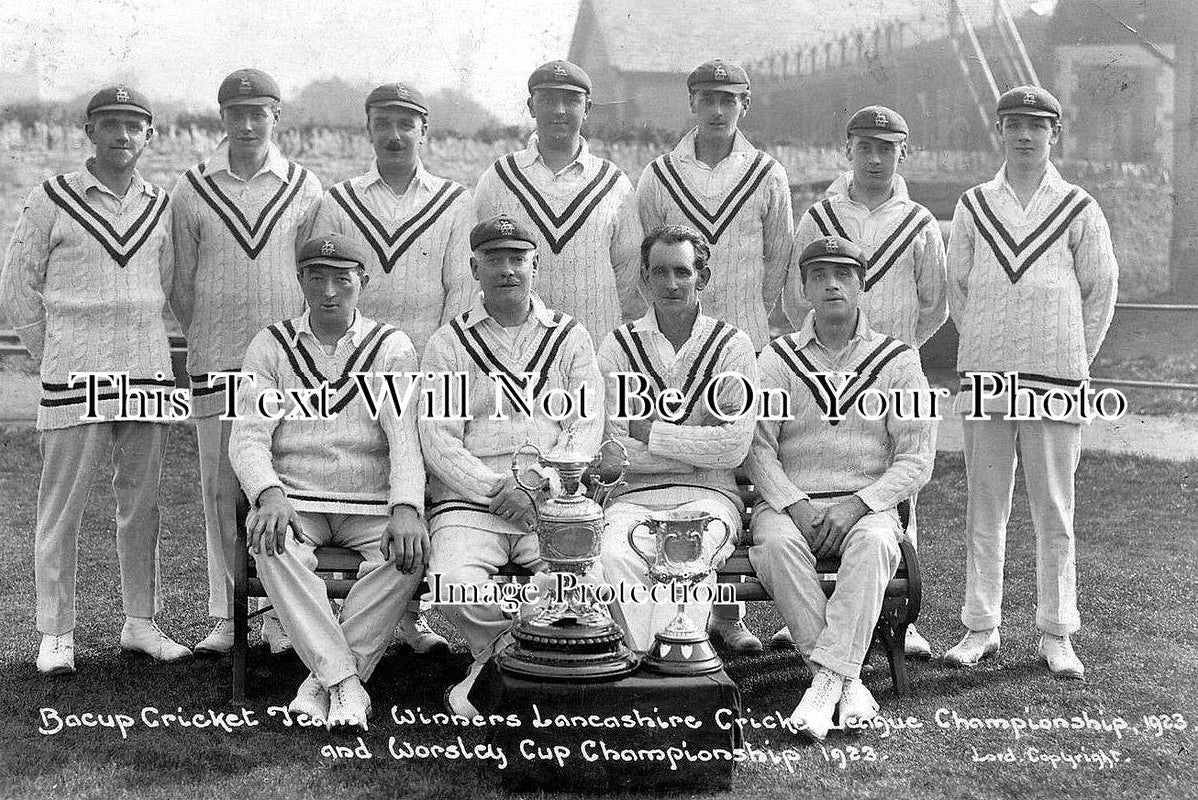 LA 94 - Bacup Cricket Team, Lancashire 1923