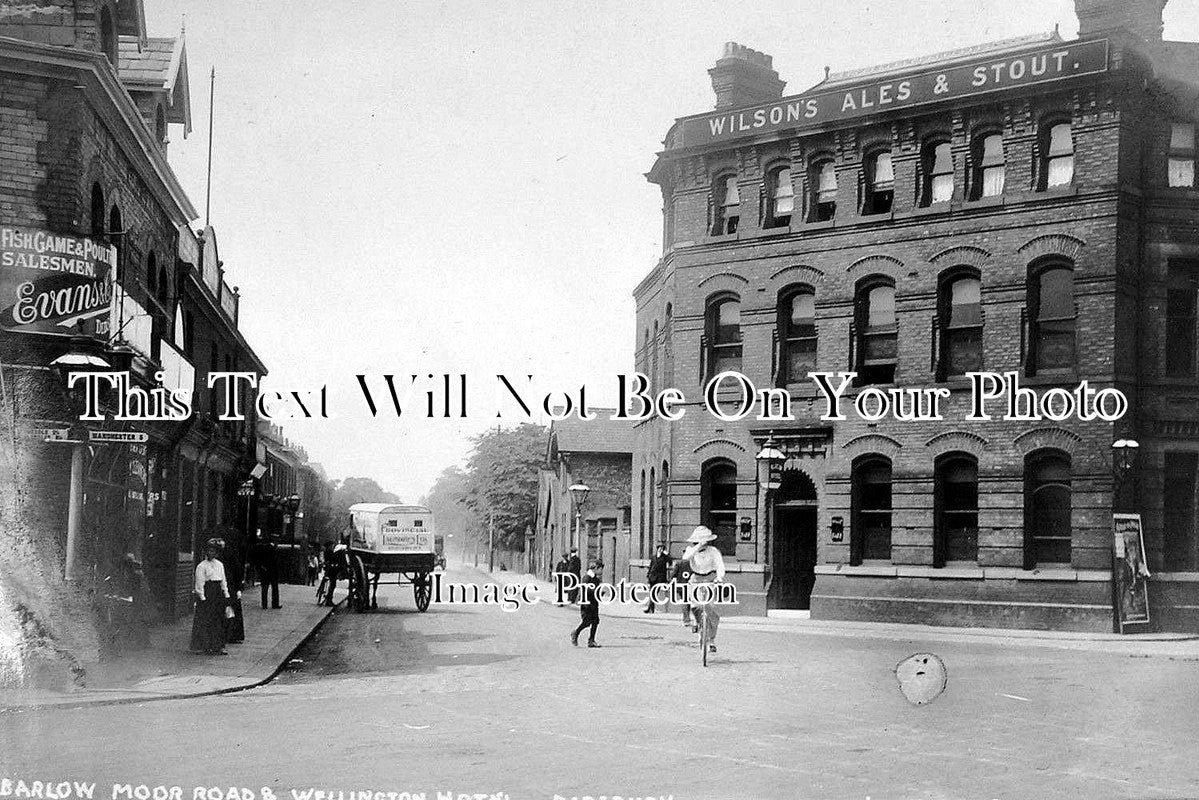 LA 953 - Barlow Moor Road, Didsbury, Lancashire c1910