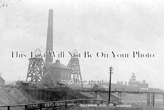 LA 976 - Ellesmere Coal Pit, Walkden, Lancashire c1905