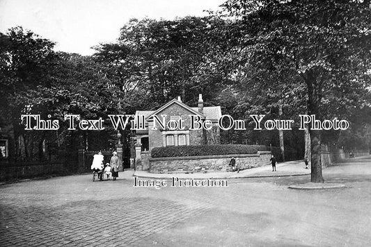 LA 996 - Longford Park Entrance & Edge Lane, Stretford, Manchester, Lancashire c1912