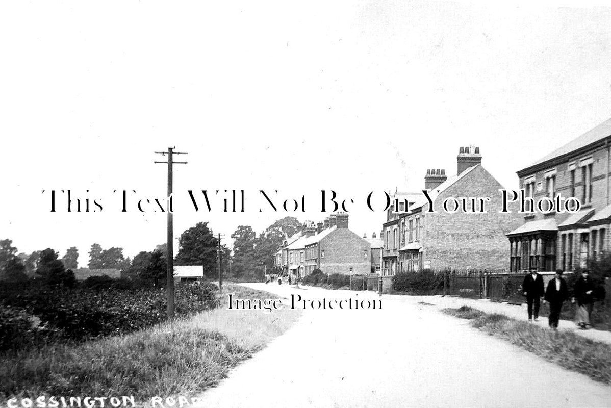 LC 1014 - Cossington Road, Sileby, Leicestershire c1913