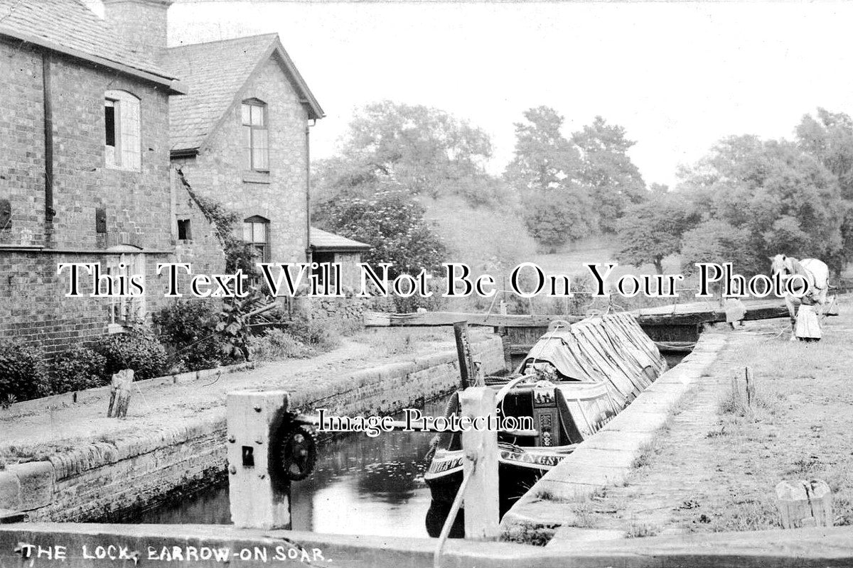 LC 1026 - The Lock, Barrow On Soar Canal, Leicestershire