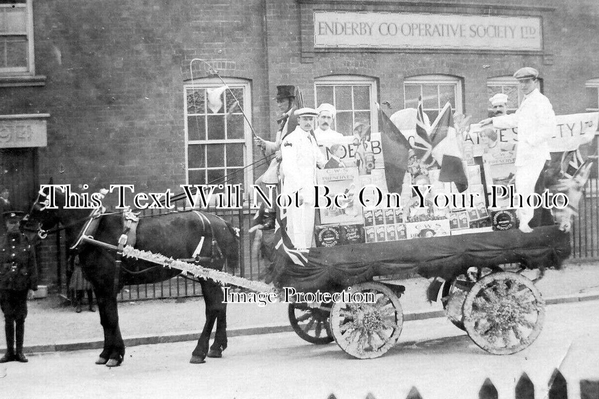 LC 1029 - Enderby Co-Operative Society Float, Leicestershire