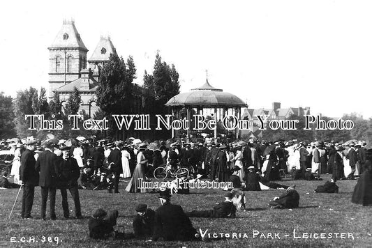 LC 1079 - Victoria Park, Leicester, Leicestershire c1913