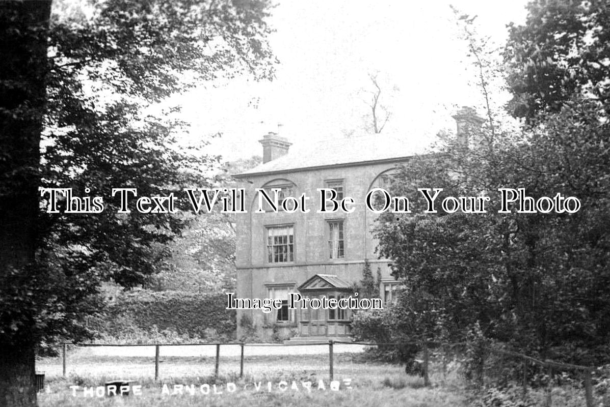 LC 1081 - Thorpe Arnold Vicarage, Leicestershire