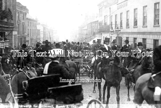LC 1086 - Leaving Lutterworth For Bitteswell, Leicestershire c1905