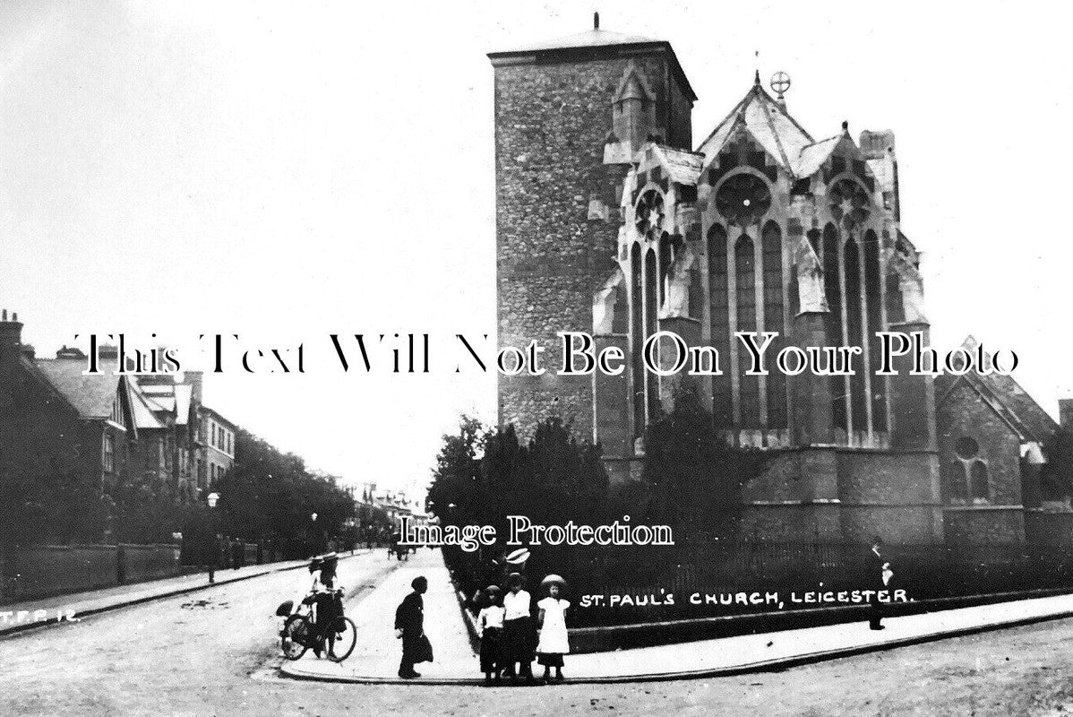 LC 1110 - St Pauls Church, Leicester, Leicestershire c1926