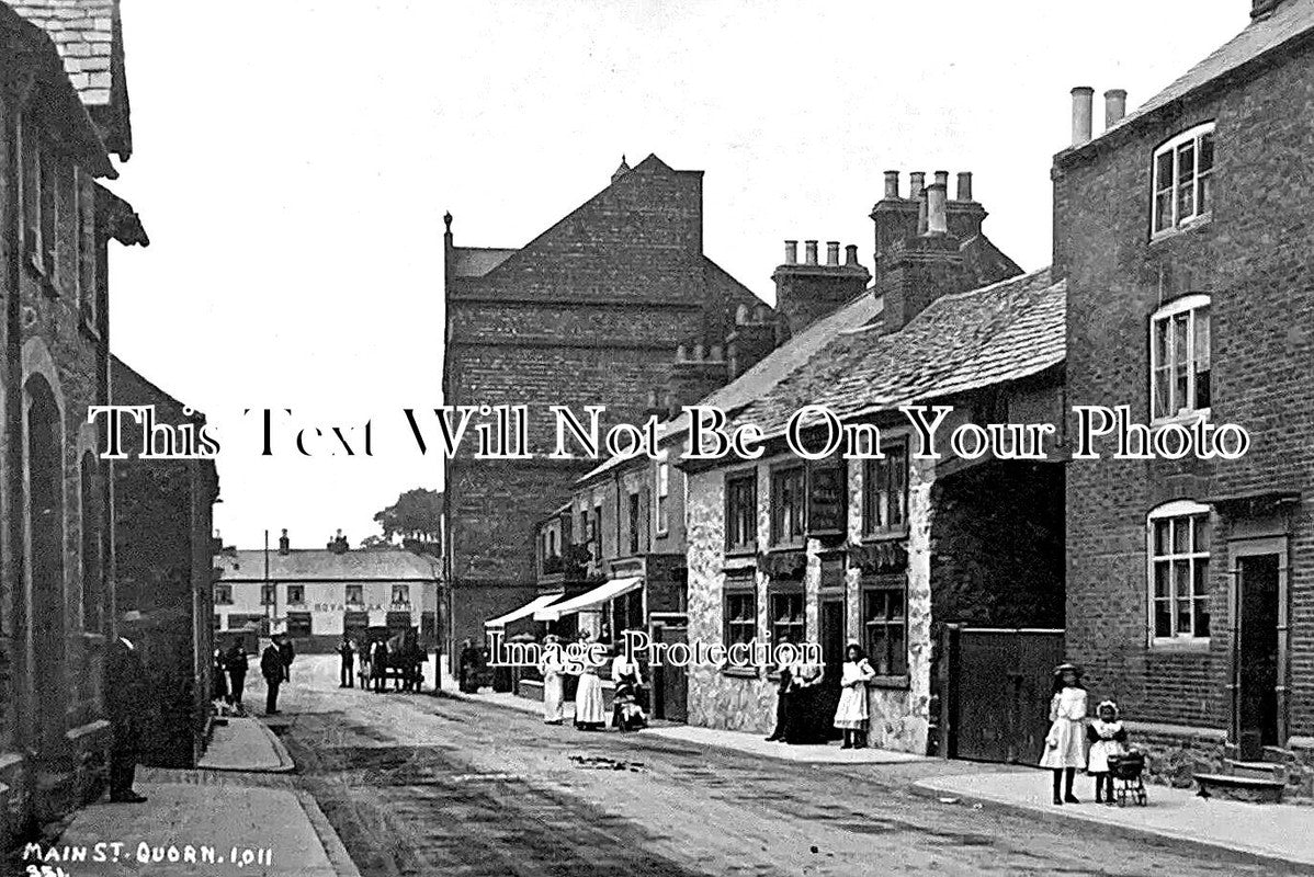 LC 1120 - Main Street, Quorn, Leicestershire c1909
