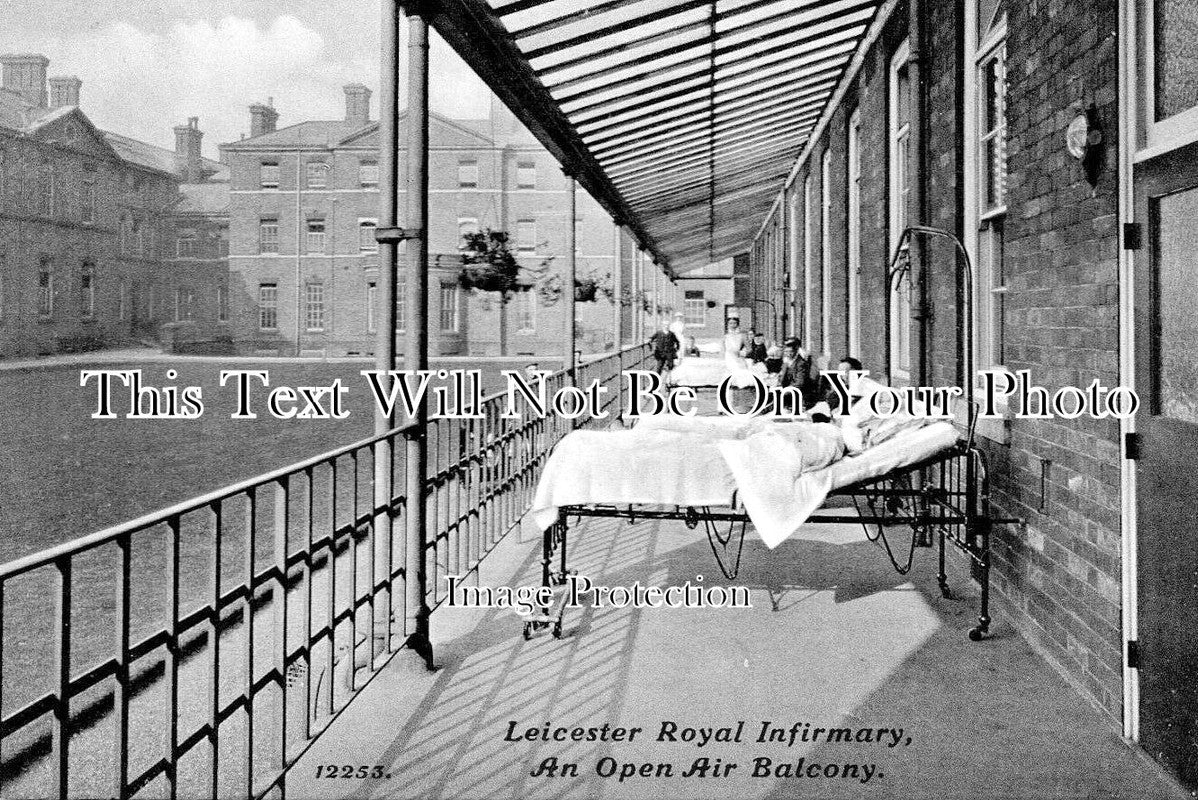 LC 1153 - Open Air Balcony, Leicester Royal Infirmary, Leicestershire