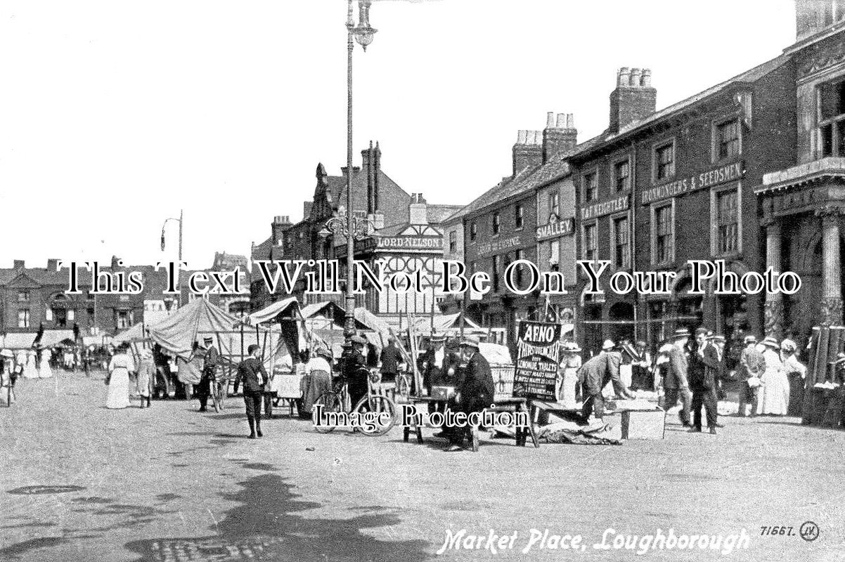 LC 1163 - Market Place, Loughborough, Leicestershire