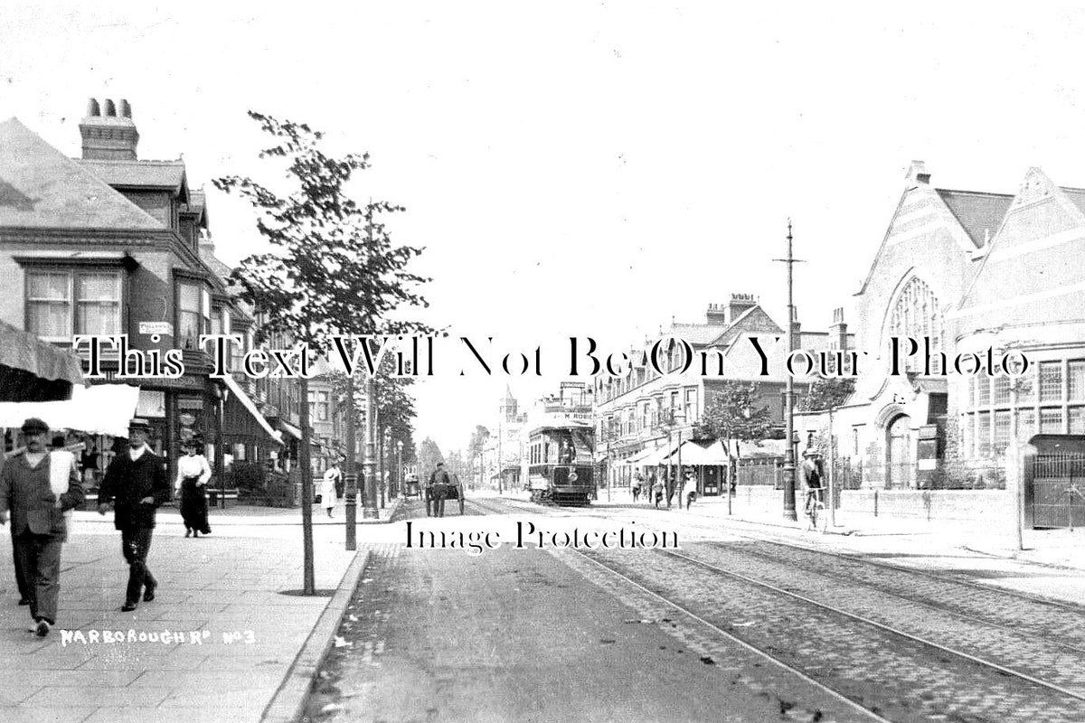 LC 1165 - Narborough Road, Leicester, Leicestershire c1904